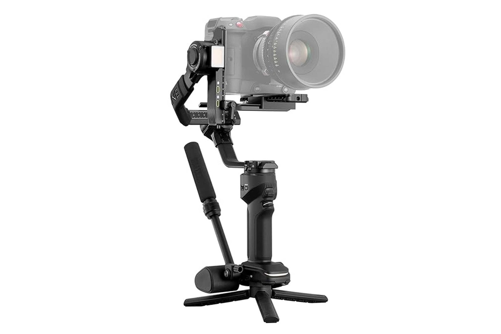 FeiyuTech SCORP 2[Official] Camera Stabilizer, Built-in AI Tracker,Vertical Shooting for Reels & Shorts,Touch Screen,Max 2.5kgs,3-Axis Gimbal